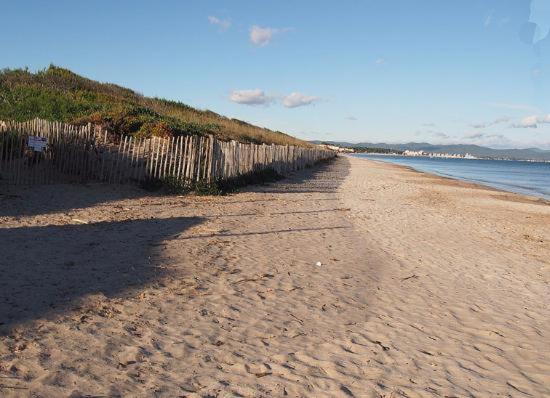 Badine Beach 5P Plage Piscine Balneo Clim Jardin Exotique Ιέρ Εξωτερικό φωτογραφία